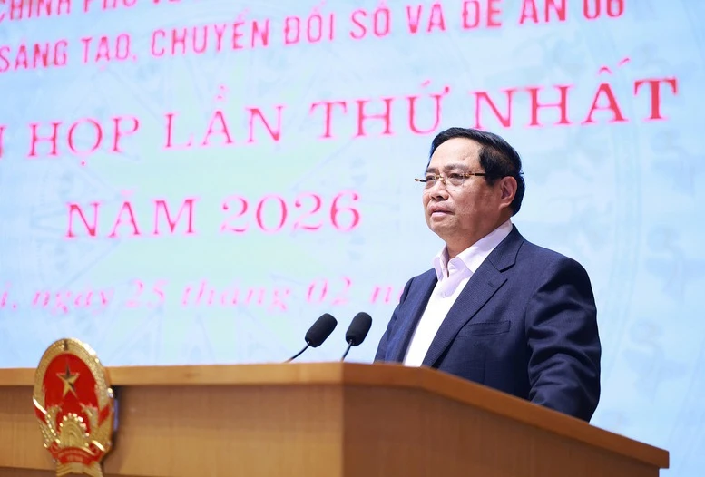 Thủ tướng chủ trì Phiên họp Ban Chỉ đạo về phát triển khoa học, công nghệ, đổi mới sáng tạo, chuyển đổi số và Đề án 06- Ảnh 2.