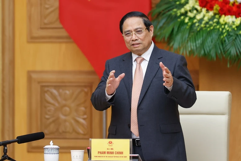 Thủ tướng Phạm Minh Chính làm việc với Đoàn doanh nghiệp Thuỵ Sĩ và châu Âu- Ảnh 2. Thủ tướng Phạm Minh Chính làm việc với Đoàn doanh nghiệp Thuỵ Sĩ và châu Âu- Ảnh 2.