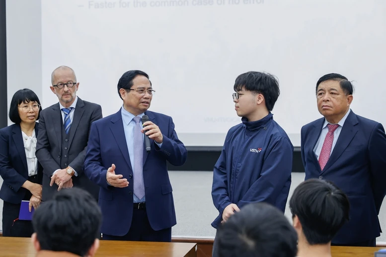 Thủ tướng: Viện Hàn lâm Khoa học và Công nghệ Việt Nam "hội tụ những hào kiệt của thời đại mới"- Ảnh 8.