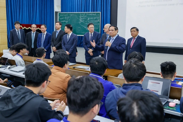 Thủ tướng: Viện Hàn lâm Khoa học và Công nghệ Việt Nam "hội tụ những hào kiệt của thời đại mới"- Ảnh 9.