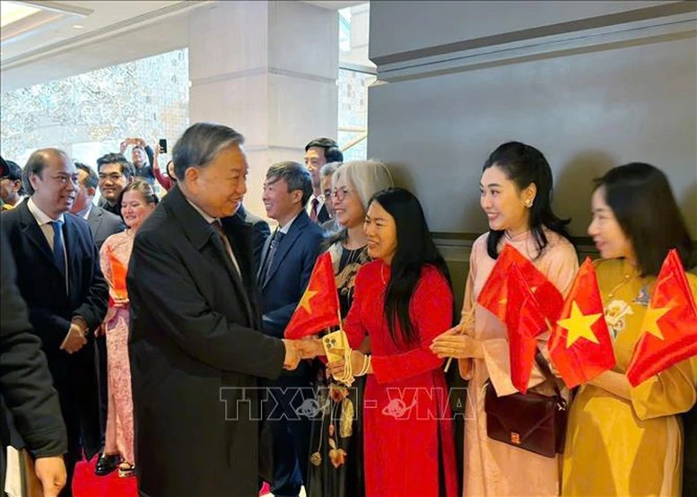 Tổng Bí thư Tô Lâm đến Washington D.C, bắt đầu tham dự cuộc họp khai mạc Hội đồng Hòa bình về Gaza- Ảnh 6.