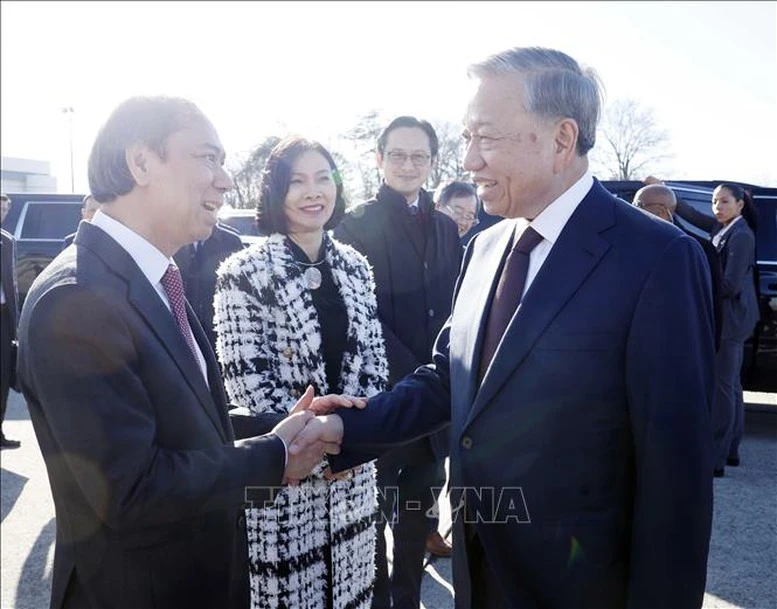 Tổng Bí thư Tô Lâm kết thúc chuyến tham dự Cuộc họp Khai mạc Hội đồng Hòa bình về Gaza- Ảnh 3.