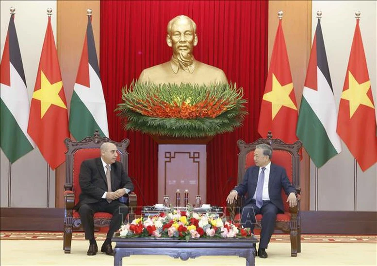 Tổng Bí thư Tô Lâm tiếp Chủ tịch Hạ viện Jordan- Ảnh 2. Tổng Bí thư Tô Lâm tiếp Chủ tịch Hạ viện Jordan- Ảnh 2.