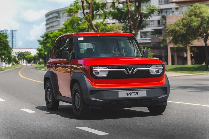 VF 3 là dòng xe bán chạy nhất của Vinfast.