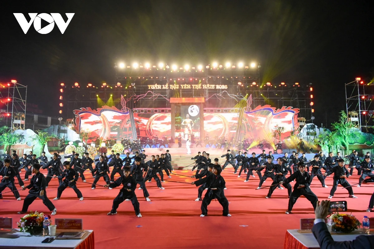 Bắc Ninh khai mạc Tuần lễ hội Yên Thế tại di tích lịch sử Hoàng Hoa Thám - Ảnh 1.