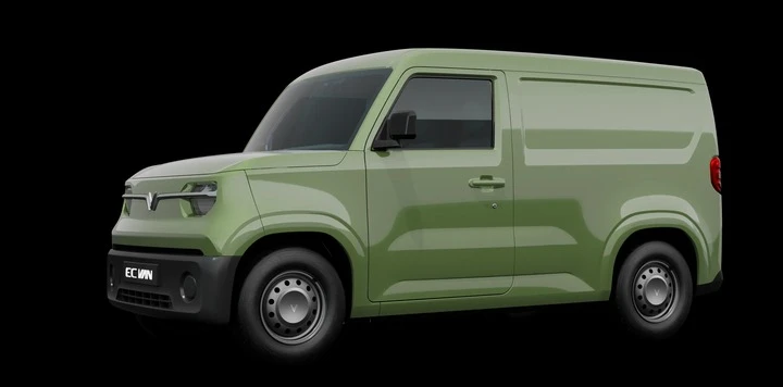 Vinfast EC Van - cách mạng xanh trong vận tải hàng hóa - có giá bán kèm pin là 285 triệu đồng. (Ảnh: VinFast)