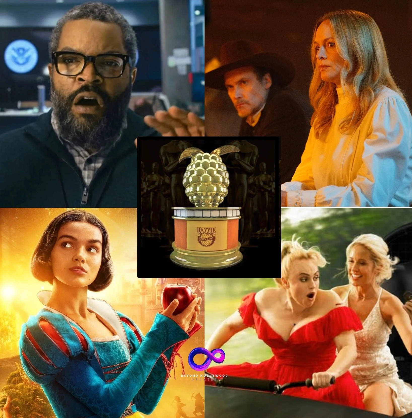 Các ứng viên được đề cử của giải Mâm xôi vàng năm nay