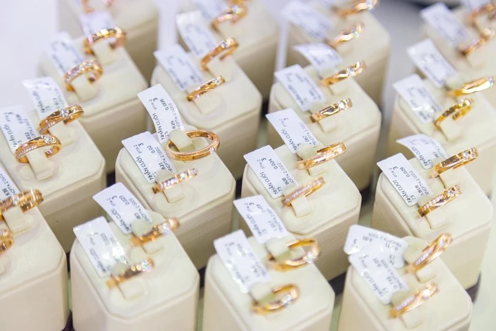 Giá vàng tiếp tục giảm. (Ảnh: Minh Đức).