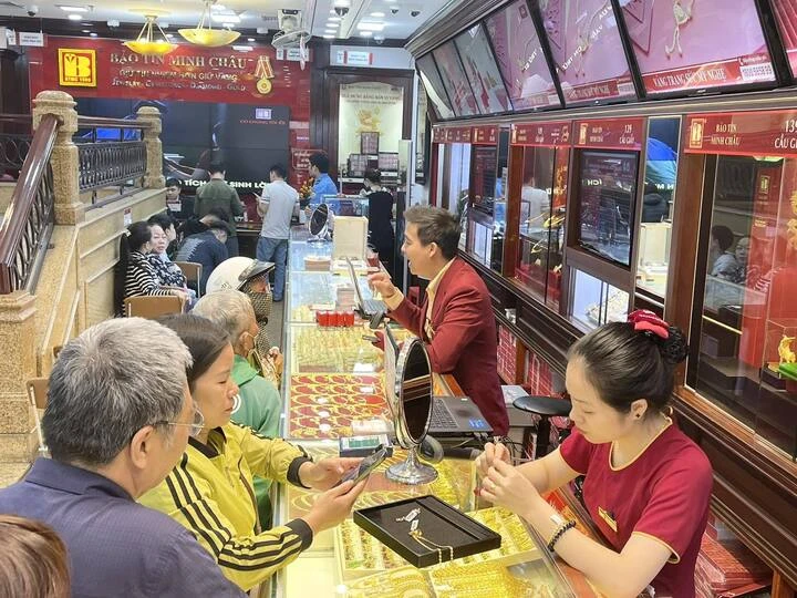 Giá vàng hôm nay tiếp tục hồi phục. (Ảnh: Minh Đức).