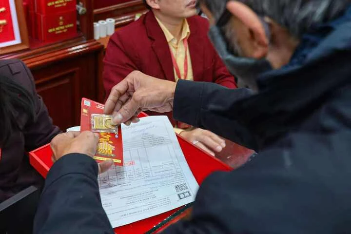 Giá vàng đứng vững ở ngưỡng cao. (Ảnh minh họa: Minh Đức)