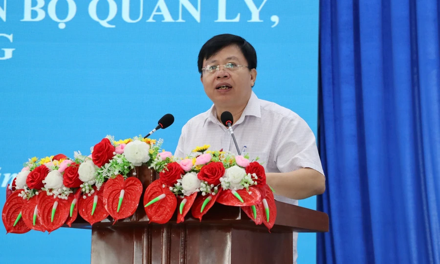 Ông Nguyễn Văn Nguyên, Giám đốc Sở GD&ĐT Cà Mau.