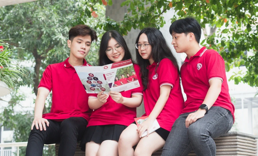 Sinh viên Trường ĐH Ngoại thương.