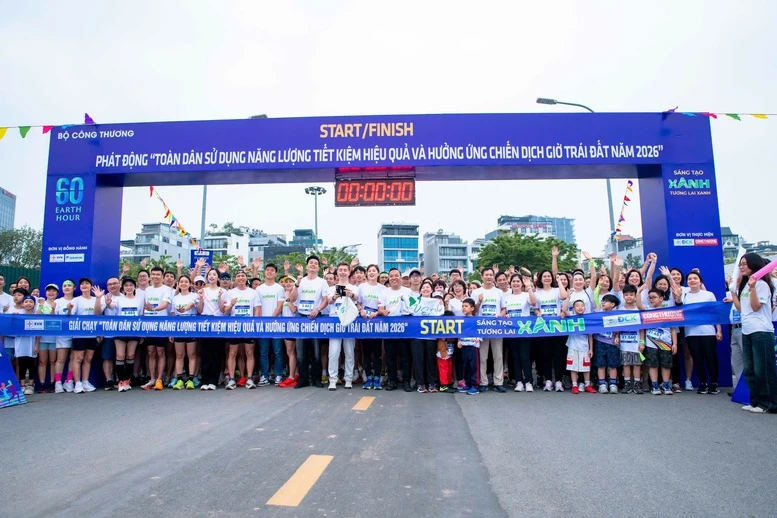 Hơn 2.000 người tham gia giải chạy hưởng ứng tiết kiệm năng lượng và Giờ Trái đất- Ảnh 2.