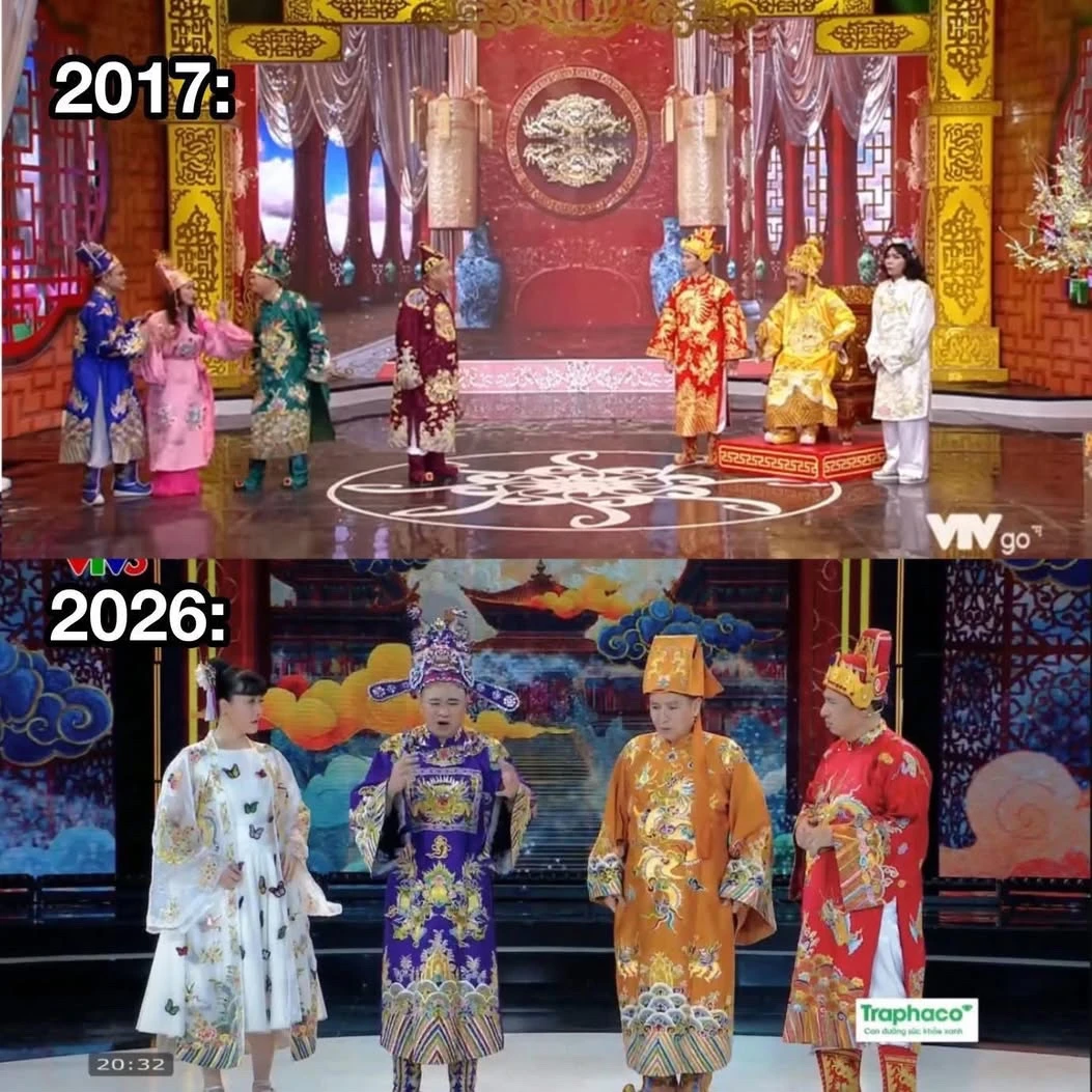 Nhiều khán giả nhận ra Táo Quân 2026 giống Táo Quân 2017