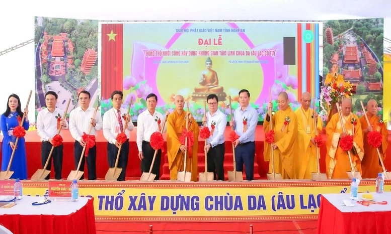 Khởi công xây dựng ngôi chùa thờ phụng hơn 500 nhà báo-liệt sĩ- Ảnh 1.