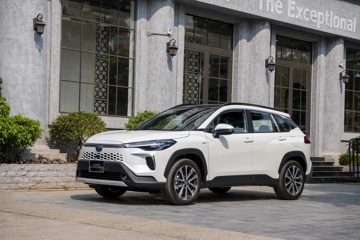 Toyota Corolla Cross phiên bản lai điện.