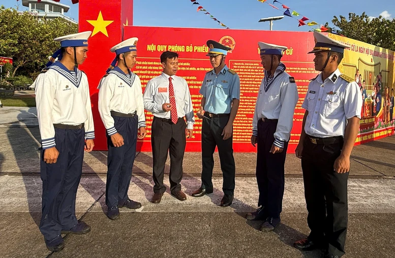 'Ngày hội non sông' ở đặc khu Trường Sa- Ảnh 5.