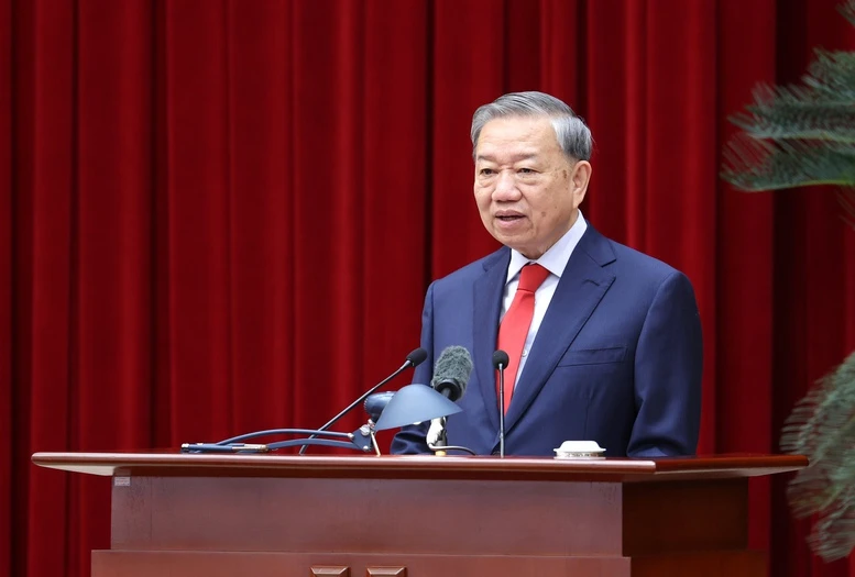 Phát biểu khai mạc của Tổng Bí thư Tô Lâm tại Hội nghị Trung ương lần thứ 2 khóa XIV- Ảnh 1.