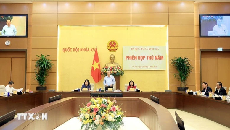 Thông qua Nghị quyết công bố kết quả bầu cử và danh sách những người trúng cử đại biểu Quốc hội khóa XVI- Ảnh 2. Thông qua Nghị quyết công bố kết quả bầu cử và danh sách những người trúng cử đại biểu Quốc hội khóa XVI- Ảnh 2.
