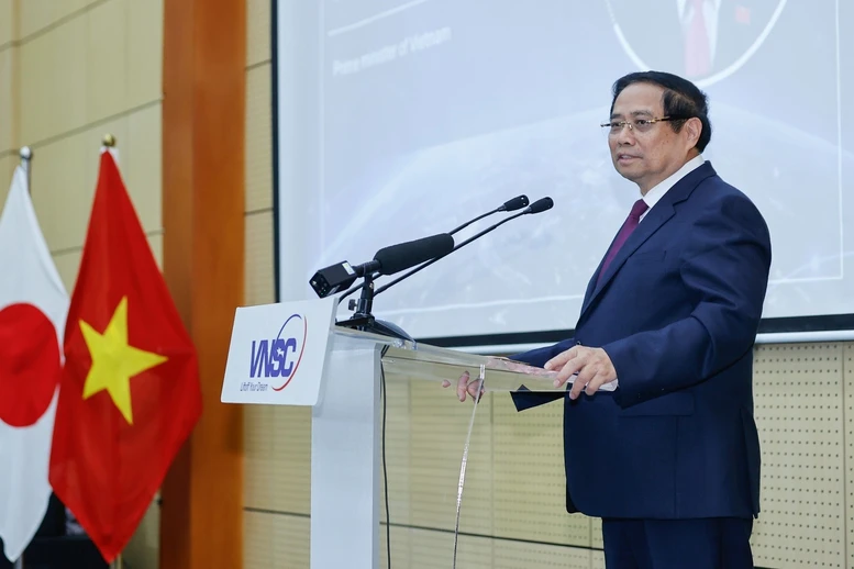 Thủ tướng dự Diễn đàn tầm nhìn vũ trụ Việt Nam - Nhật Bản và khánh thành Trung tâm Vũ trụ Việt Nam- Ảnh 5.