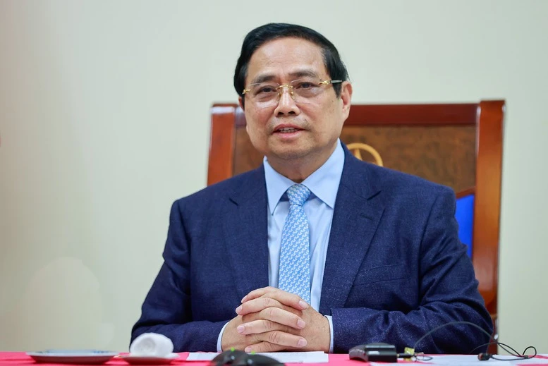 Thủ tướng Phạm Minh Chính điện đàm với Thủ tướng Qatar: Sẵn sàng hợp tác chặt chẽ nhằm góp phần ổn định năng lượng tại Việt Nam- Ảnh 1.