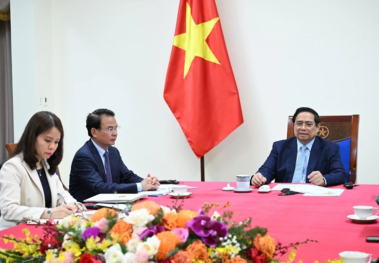 Thủ tướng Phạm Minh Chính điện đàm với Thủ tướng Qatar: Sẵn sàng hợp tác chặt chẽ nhằm góp phần ổn định năng lượng tại Việt Nam- Ảnh 3.