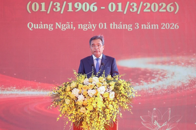 Thủ tướng Phạm Minh Chính dự lễ kỷ niệm 120 năm Ngày sinh Thủ tướng Phạm Văn Đồng- Ảnh 6. Thủ tướng Phạm Minh Chính dự lễ kỷ niệm 120 năm Ngày sinh Thủ tướng Phạm Văn Đồng- Ảnh 6.