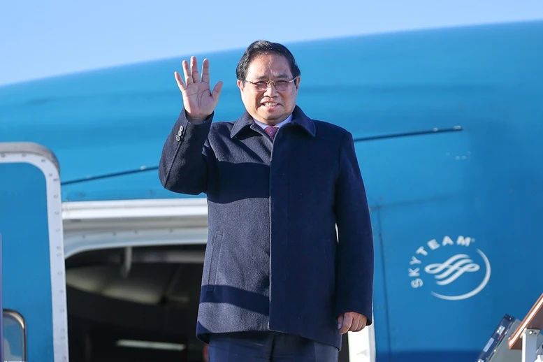 Thủ tướng Phạm Minh Chính tới Thủ đô Moscow, bắt đầu thăm chính thức Liên bang Nga- Ảnh 1.