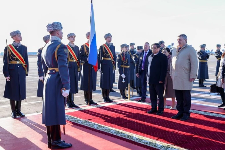 Thủ tướng Phạm Minh Chính tới Thủ đô Moscow, bắt đầu thăm chính thức Liên bang Nga- Ảnh 4.