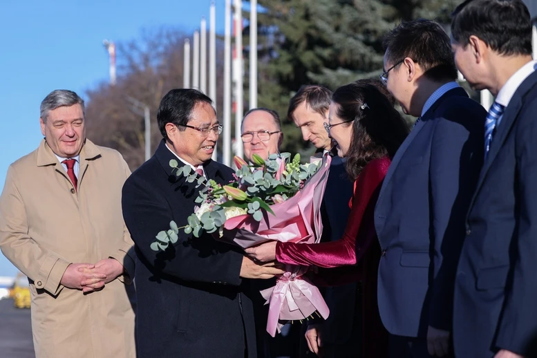 Thủ tướng Phạm Minh Chính tới Thủ đô Moscow, bắt đầu thăm chính thức Liên bang Nga- Ảnh 6.
