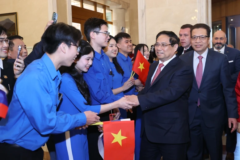 Thủ tướng Phạm Minh Chính tới Thủ đô Moscow, bắt đầu thăm chính thức Liên bang Nga- Ảnh 7.