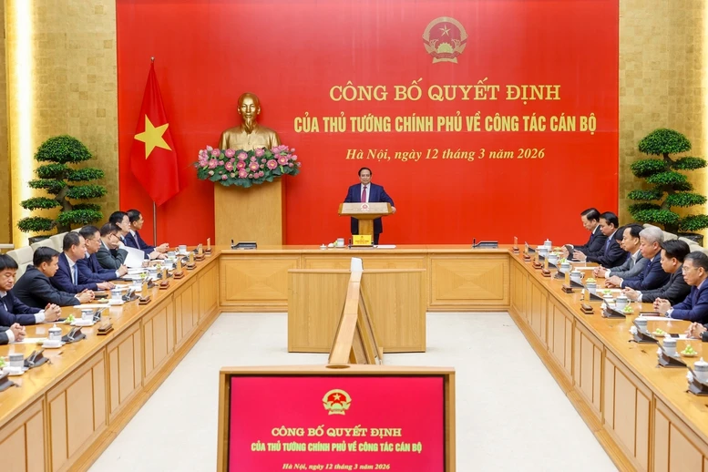 Thủ tướng trao quyết định bổ nhiệm Chủ tịch Viện Hàn lâm Khoa học và Công nghệ Việt Nam- Ảnh 4.