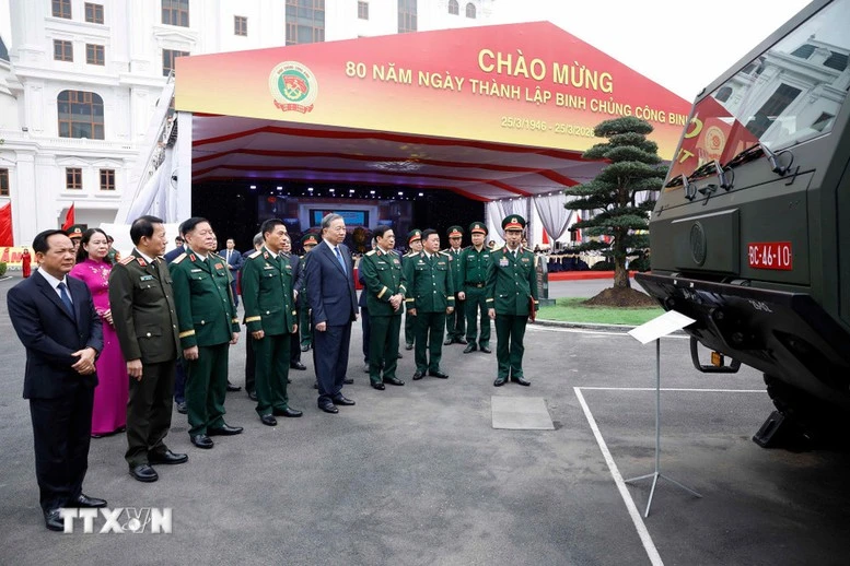 Tổng Bí thư Tô Lâm: Binh chủng Công binh tiếp tục phát huy truyền thống 'Mở đường thắng lợi'- Ảnh 8.