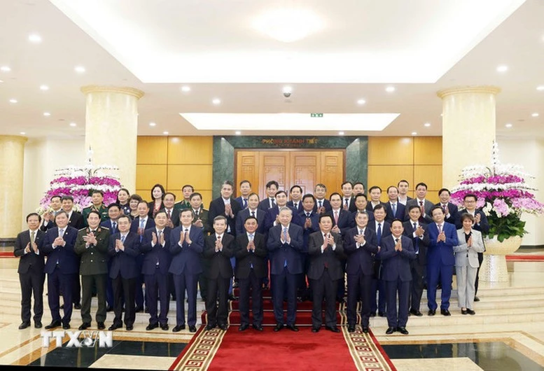 Tổng Bí thư Tô Lâm chủ trì Hội nghị công bố thành lập Hội đồng Lý luận Trung ương nhiệm kỳ 2026-2031- Ảnh 4.