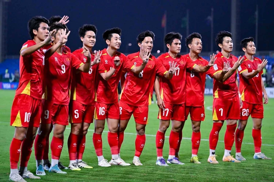 U23 Việt Nam giành hạng Ba U23 châu Á 2026. Ảnh: INT.