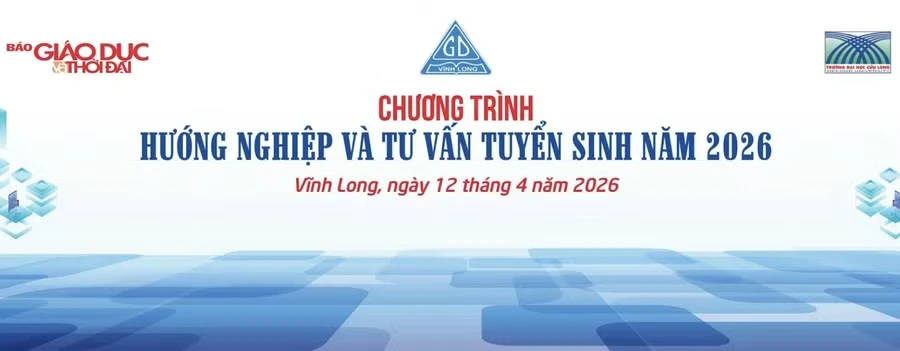 Báo GD&TĐ, Sở GD&ĐT Vĩnh Long và Trường ĐH Cửu Long hướng nghiệp cho hàng nghìn HS