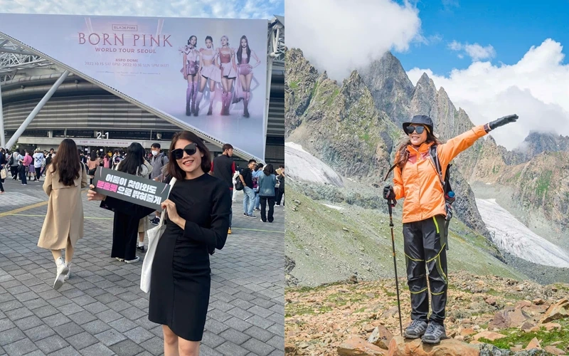 Tham gia các buổi concert, đi du lịch giúp tôi giải tỏa căng thẳng, giữ tinh thần vui vẻ