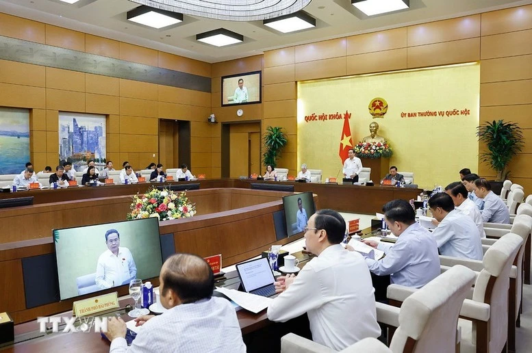 Chủ tịch Quốc hội chủ trì Hội nghị với lãnh đạo Tổ đảng Đoàn đại biểu Quốc hội- Ảnh 2.