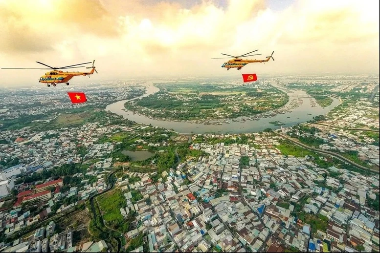 Đảng Nhân dân Cách mạng Lào chúc mừng kỷ niệm Đại thắng mùa Xuân năm 1975- Ảnh 1. Đảng Nhân dân Cách mạng Lào chúc mừng kỷ niệm Đại thắng mùa Xuân năm 1975- Ảnh 1.