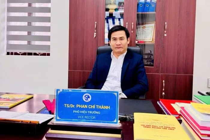 Tiến sĩ Phan Chí Thành - Phó Hiệu trưởng Trường Cao đẳng Sư phạm Quảng Trị. Ảnh: NVCC.