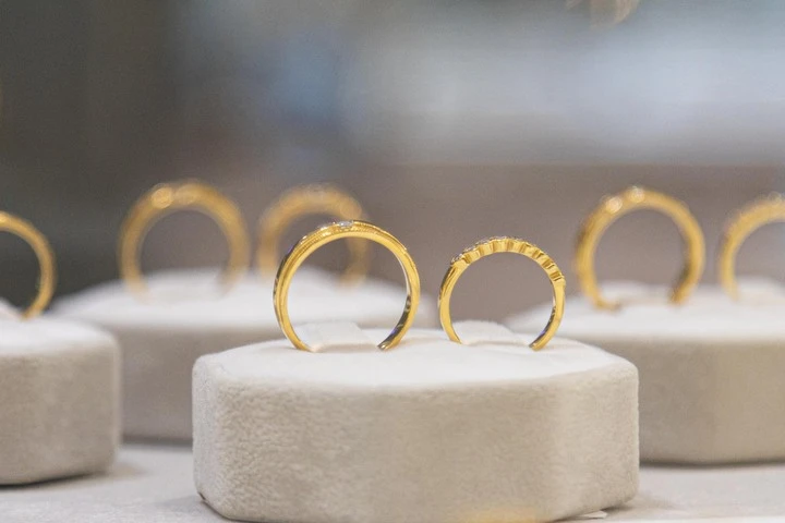 Giá vàng tiếp tục đi xuống. (Ảnh: Minh Đức).