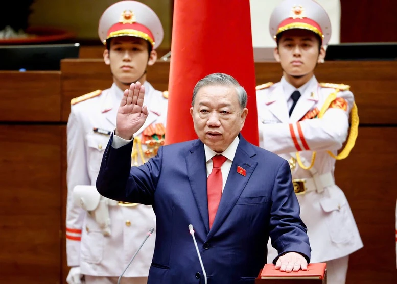 Lãnh đạo các nước gửi điện, thư và thông điệp chúc mừng các đồng chí lãnh đạo chủ chốt của Việt Nam- Ảnh 1.