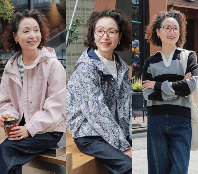 Phụ nữ lớn tuổi thường bị phán xét về cách ăn mặc hơn đàn ông - Ảnh: Sohu