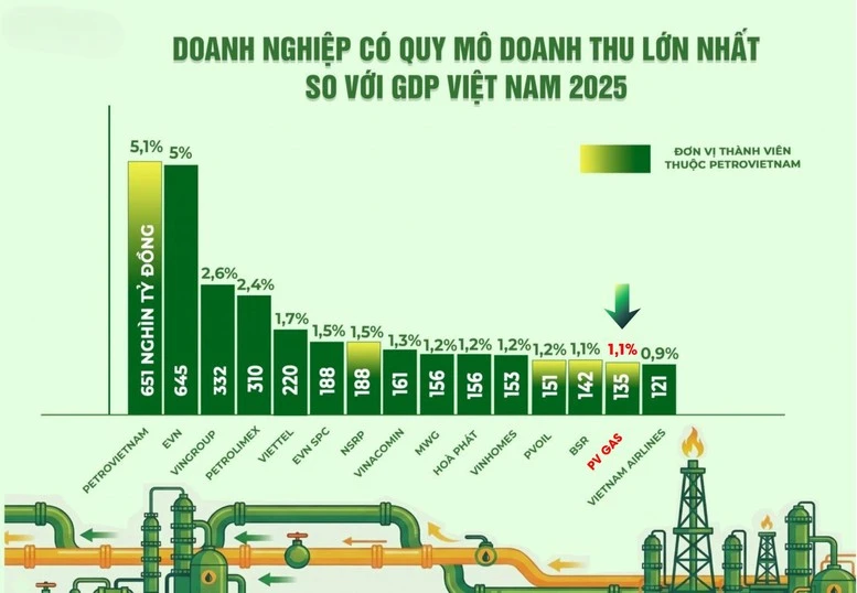 PV GAS đóng góp 1,1% cho GDP Việt Nam- Ảnh 1.