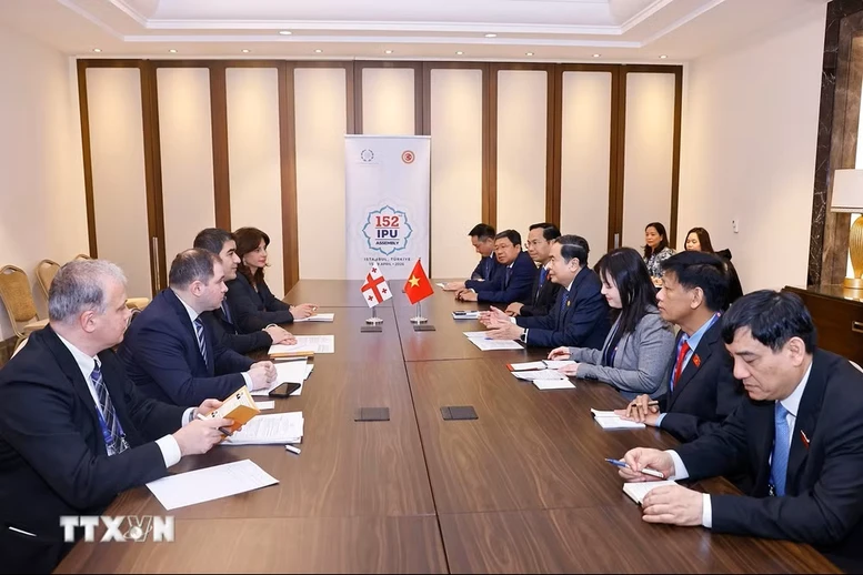 Tăng cường hợp tác nghị viện, sớm thành lập Nhóm Nghị sĩ hữu nghị Việt Nam - Gruzia- Ảnh 2.