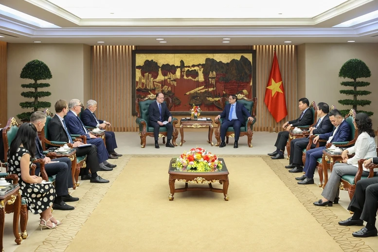 Thủ tướng Chính phủ Phạm Minh Chính làm việc với Đại sứ Nga- Ảnh 3. Thủ tướng Chính phủ Phạm Minh Chính làm việc với Đại sứ Nga- Ảnh 3.