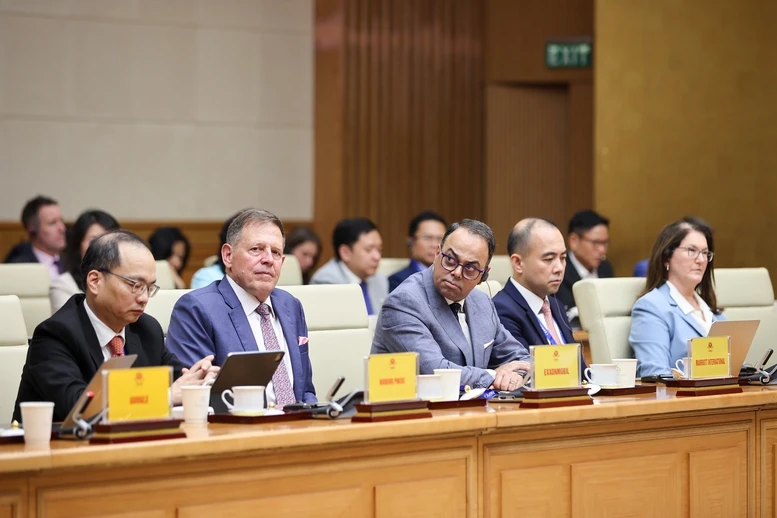 Thủ tướng Lê Minh Hưng làm việc với 52 doanh nghiệp hàng đầu của Hoa Kỳ- Ảnh 6.