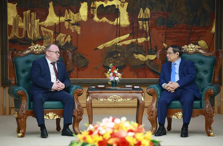 Thủ tướng Phạm Minh Chính tiếp Chủ tịch Ủy ban Giám định tư pháp Belarus- Ảnh 2.