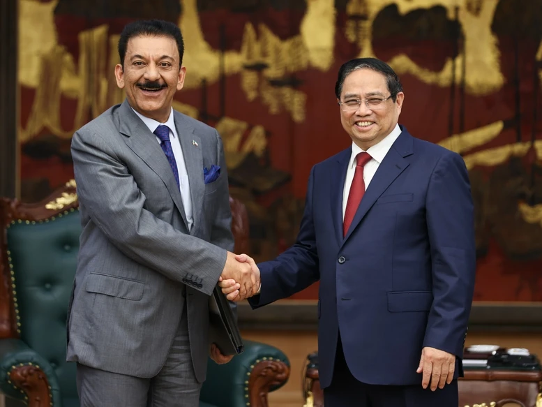 Thủ tướng Phạm Minh Chính tiếp Đại sứ Kuwait tại Việt Nam- Ảnh 1.