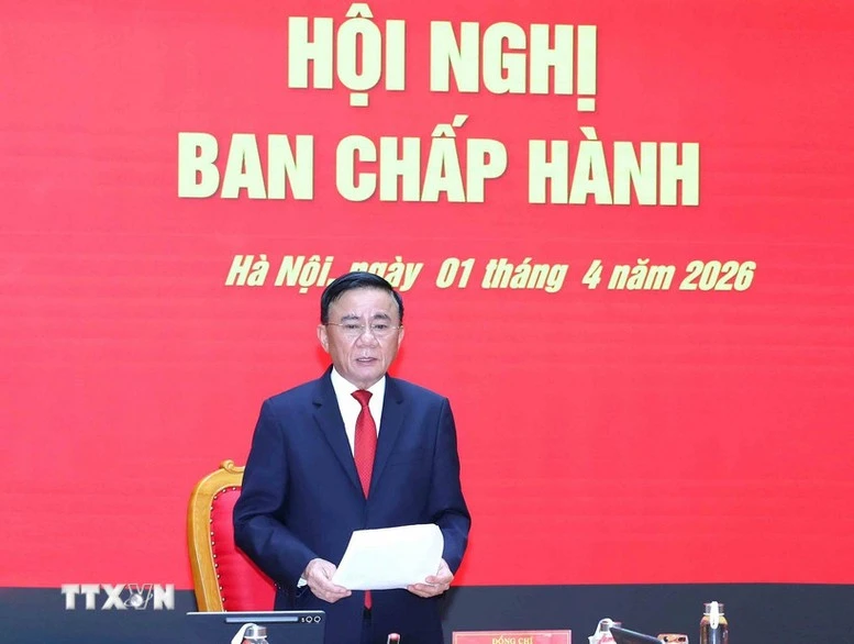 Thường trực Ban Bí thư: Tiếp tục nâng cao hơn nữa chất lượng tham mưu chiến lược- Ảnh 1.